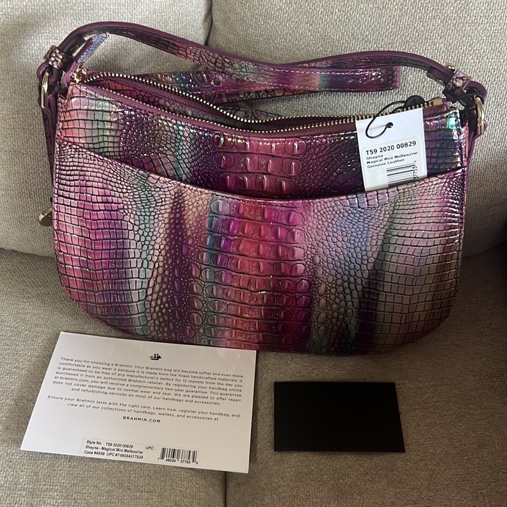 Brahmin Shayna Magical Mini Melbourne - Picture 4 of 9